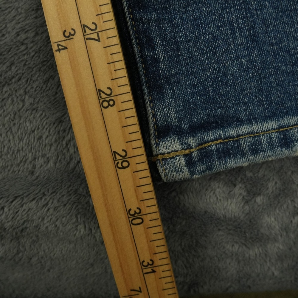 Madewell The Pencil Jean Womens 29(31x29.5) Blue High Rise Slim Straight - Picture 9 of 16